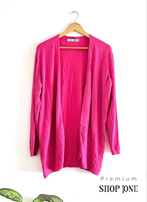 Casaco Comprido Rosa Shop One XL Novo Nunca Usado