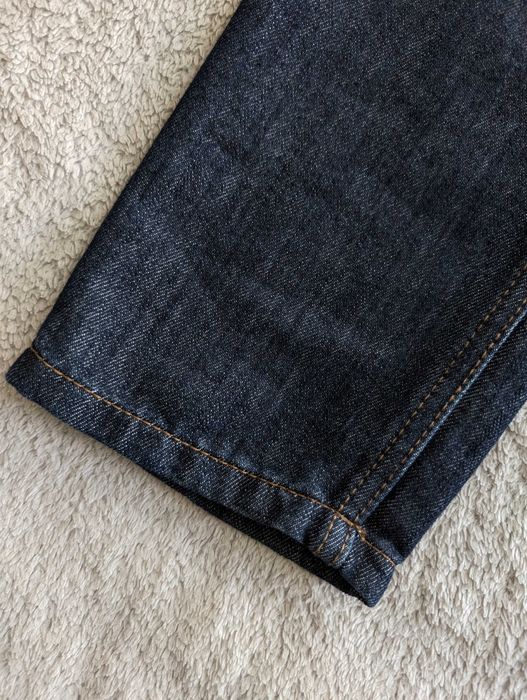 Granatowe spodnie jeansowe jeansy Denim Co. Straight 152 jak nowe
