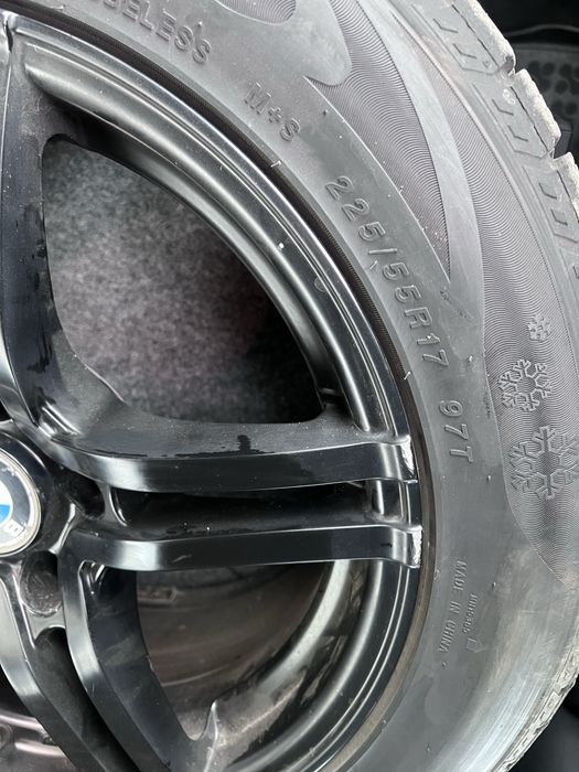 Sprzedam 4 koła na zimowych oponach do BMW