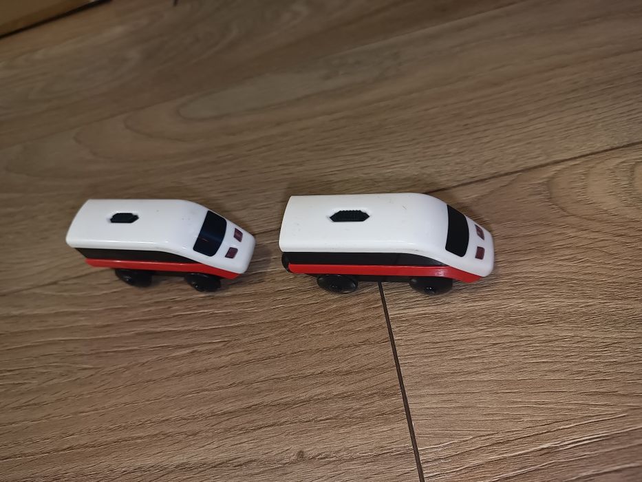 Figurki do kolejki drewnianej