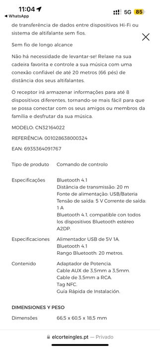 Vendo um Mine Projetor 4k como novo!