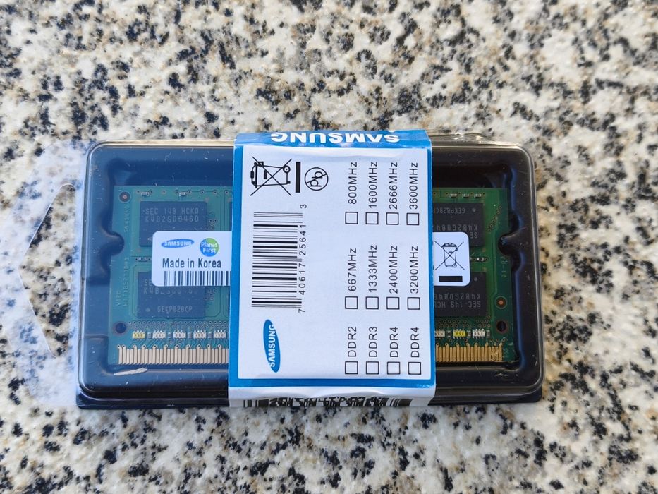 Módulo SO-DIMM 4GB Samsung DDR3