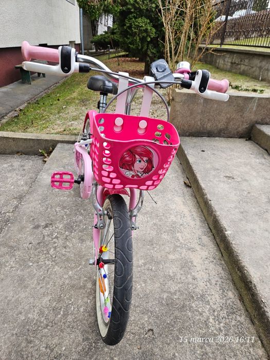 Rowerek dziecięcy dla dziewczynki BTwin 16"