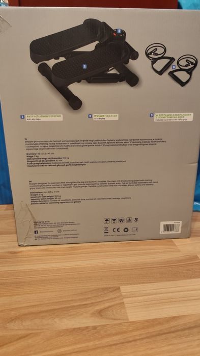 NOWY Stepper z ekspanderami Spokey