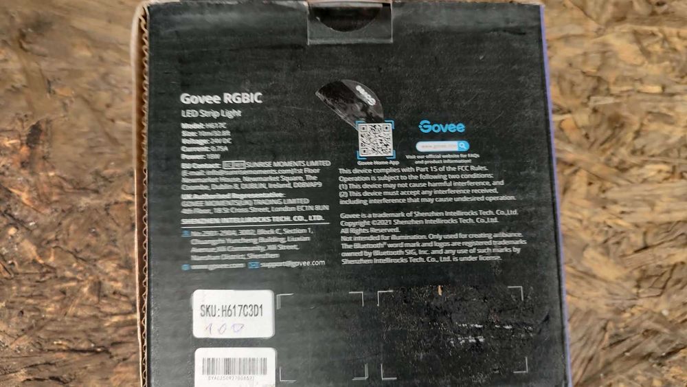 10 m taśmy led marki Govee z obsługą Bluetooth