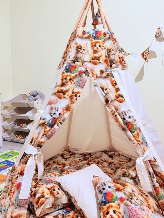 Продам Вігвам Мега Великий намет дитячий 160×160×165