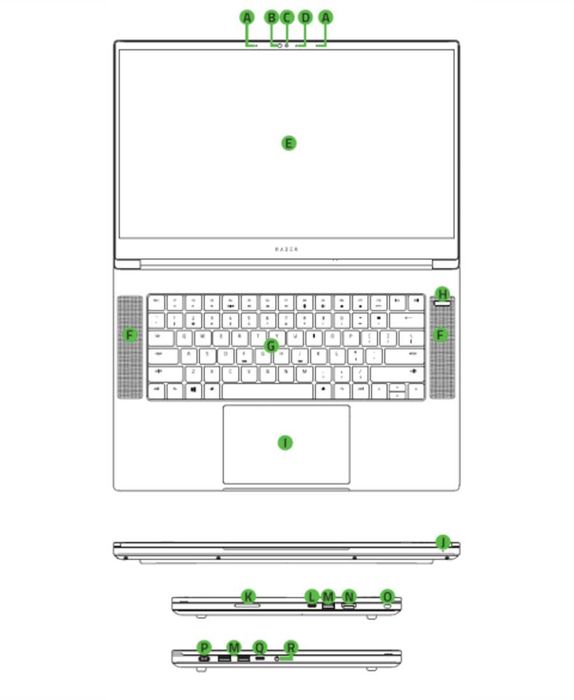 Razer Blade 15 Advanced 2021, WQHD 240hz, RTX 3070, 16GB RAM, 1TB (M2)