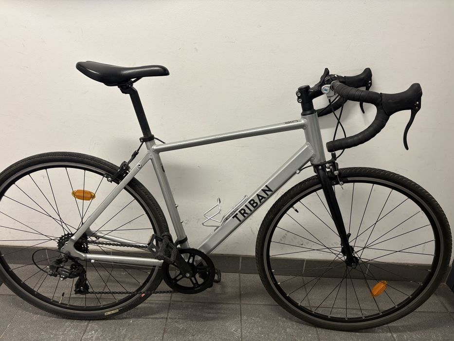 Prawie nowy. B-twin Triban RC 100 rower gravel, szosa rozm.M oraz L