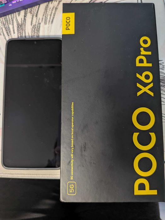 【新品未開封】POCO X6 Pro Grey 12GB/512GB Poco X6 Pro 12GB/512GB Grey - buy - Gomibo.no