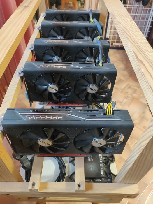 Майнинг ферма rx470