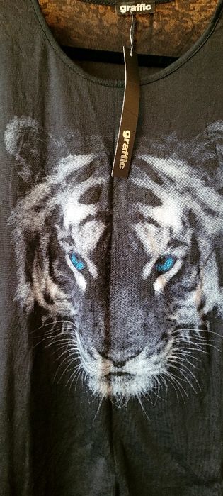 Nowa bluzka z tygrysem XL