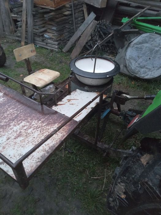 Продаи навесний саморобний гарбузовий комбайн