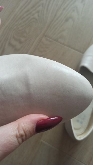 Eleganckie baleriny Even&Odd beżowe, r. 42 - idealne na szerszą stopę!