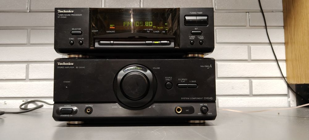 Wzmacniacz i Tuner TECHNICS se-ch540. Class A