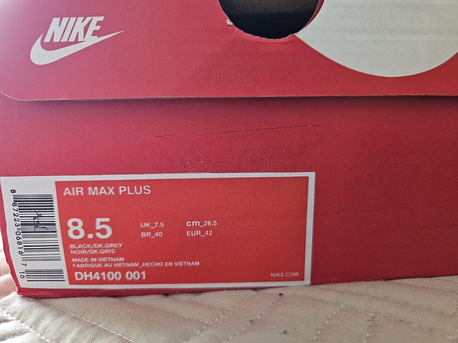 Nike air max plus novos com caixa