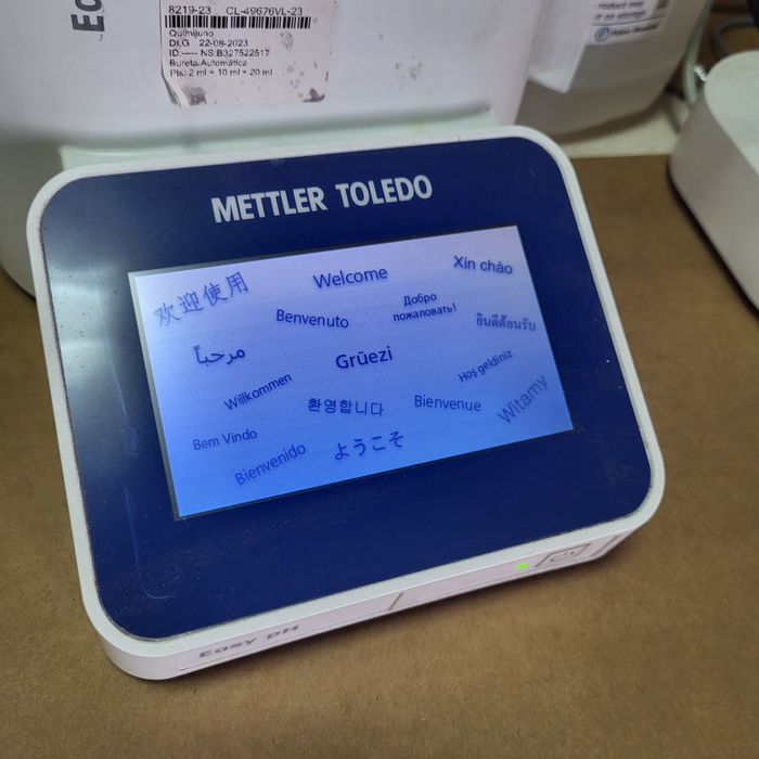 Titulador Metler índice de acidez e pH