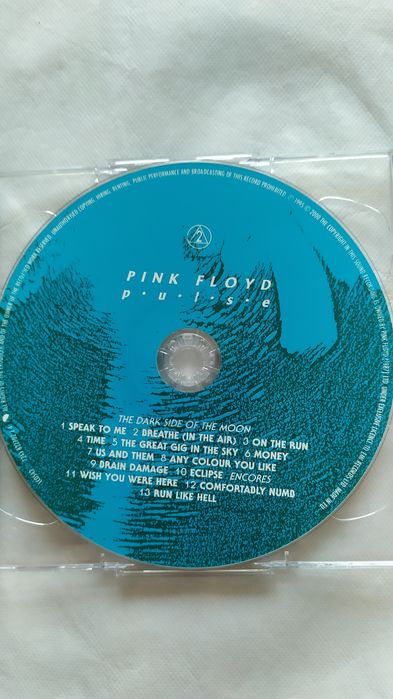 Pink Floyd. Pulse.  DOUBLE LIVE 2 CD. 1987г. Made in  EU.