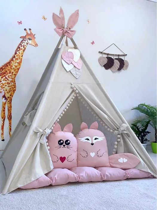 Вігвам, тіпі, намет дитячий. Повний комплект Акція!