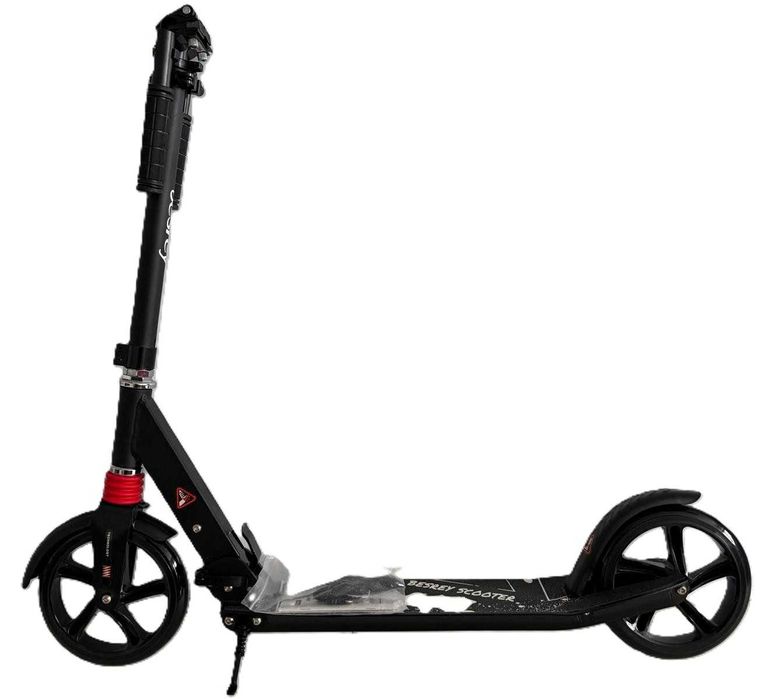 Hulajnoga Besrey od 8 lat, ze sprężynami, duże koła 200 mm