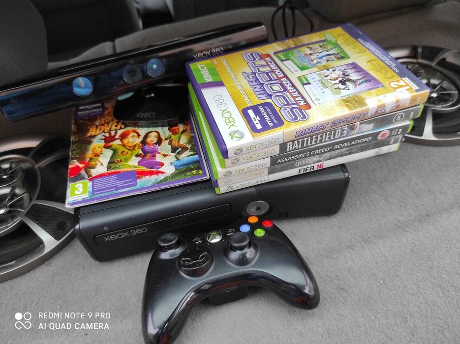 Konsola Xbox360 Fat 60Gb z kilkoma gramii stan bardzo dobry + wymianna