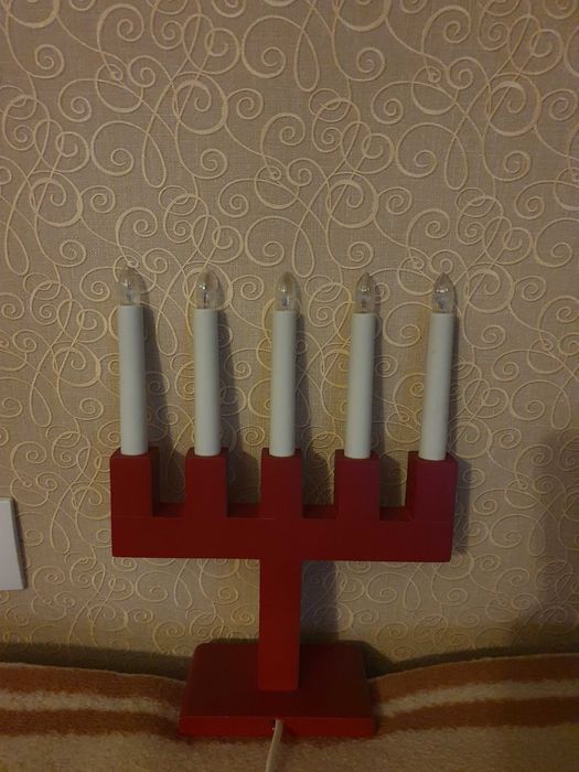 Продам настольную лампу-ночник\ СВЕЧА\ б\у Дания  магазин IKEA