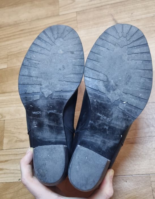 Жіночі іспанські чоботи з натуральної шкіри