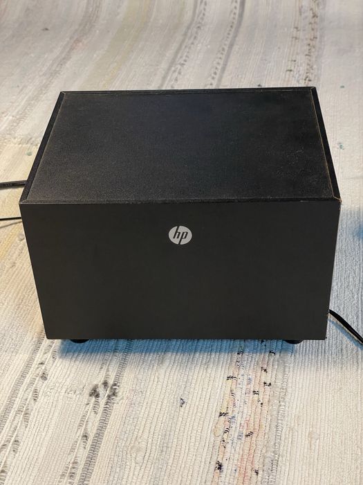 HP 2.1 Compact Speaker System conjunto de colunas PC Preto 2.1 canais