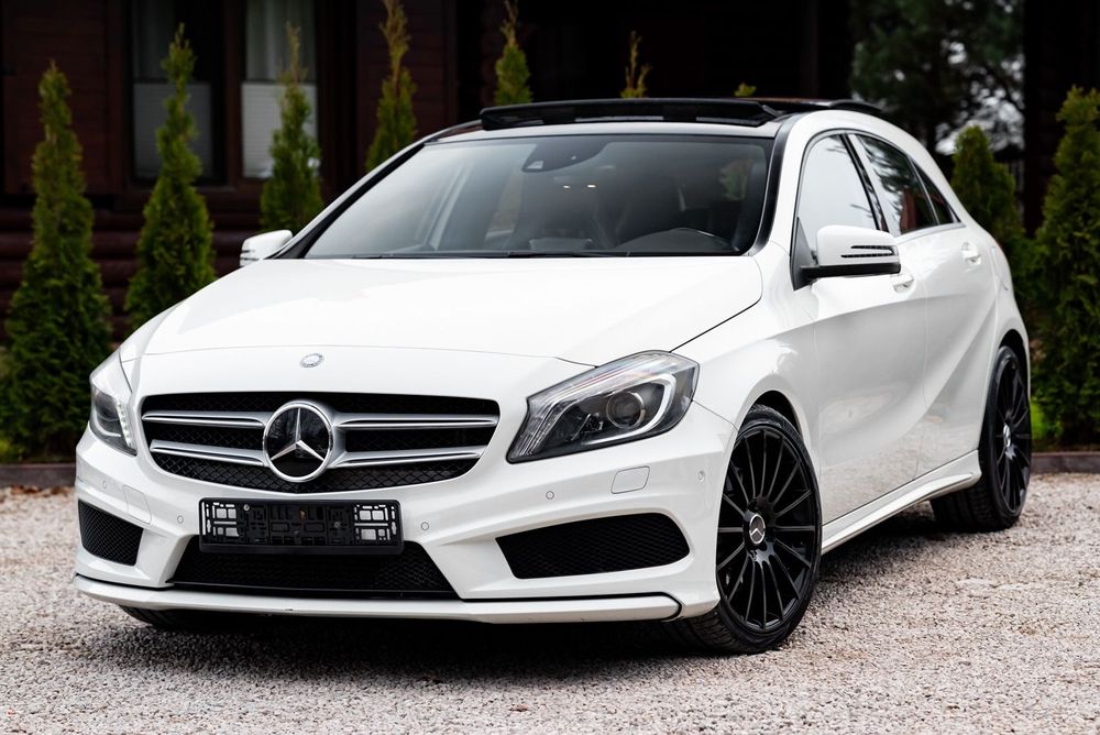 Mercedes-Benz Klasa A 2.0T 211KM 4MATIC AMG Linę Kamera Nav ILS Tempomat Alcantara Grz. Fot.