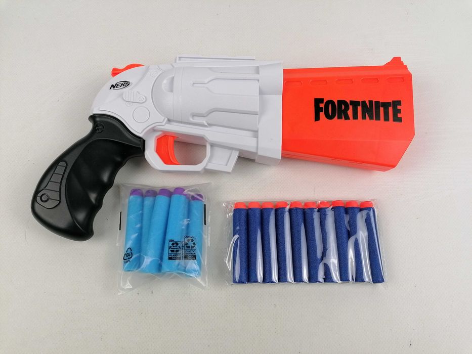 SR Fortnite Nerf Blaster + EKSTRA rzutki