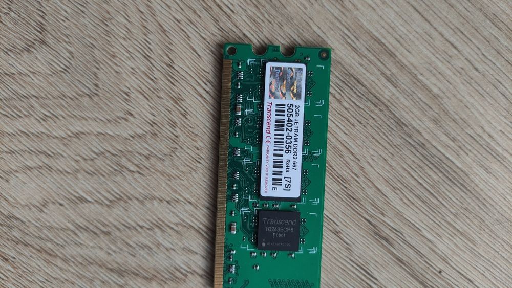 Memória 2Gb Transcend DDR2-666