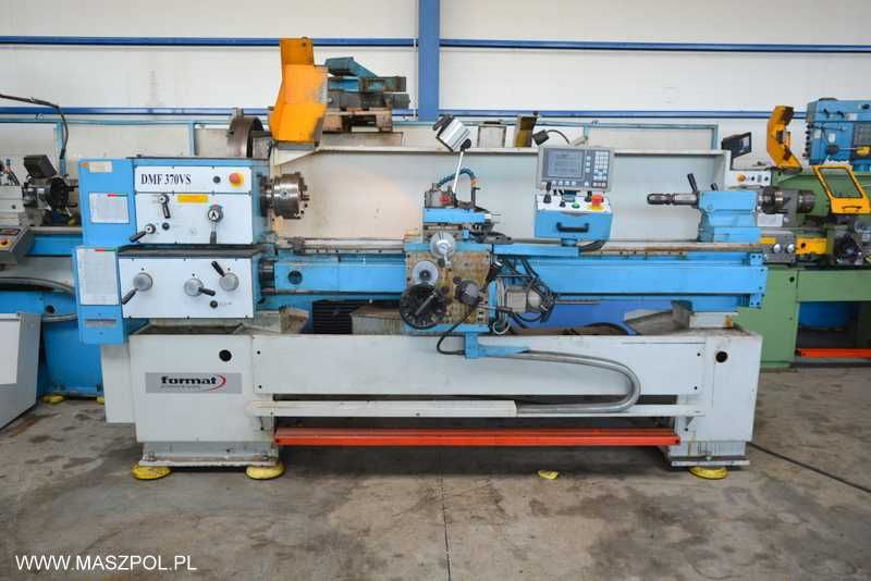 Tokarka ZMM SLIVEN DM 370 VS x 1600 r.b 2011 - ODCZYTY. FALOWNIK. FILM