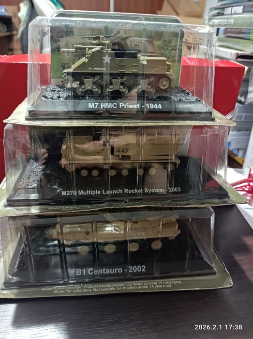 Czołg w skali 1;72 z Amer Com