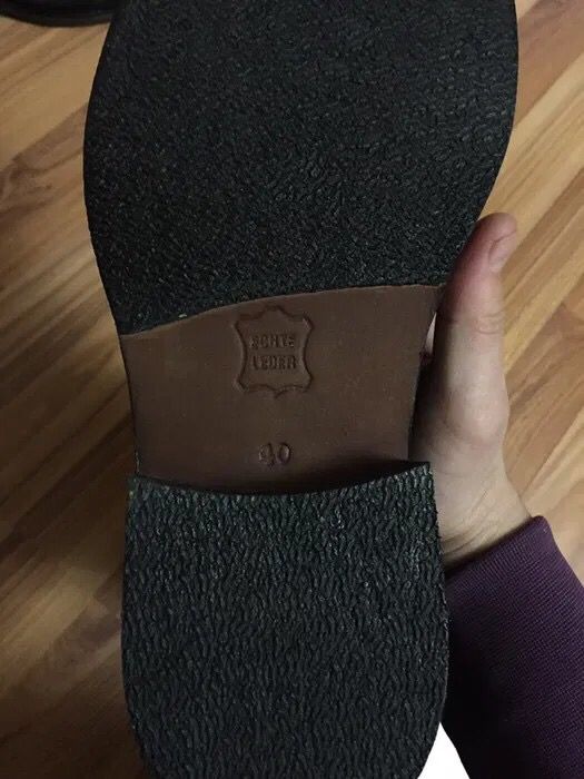 Нові шкіряні чоботи / кожаные сапоги Explorer 40р