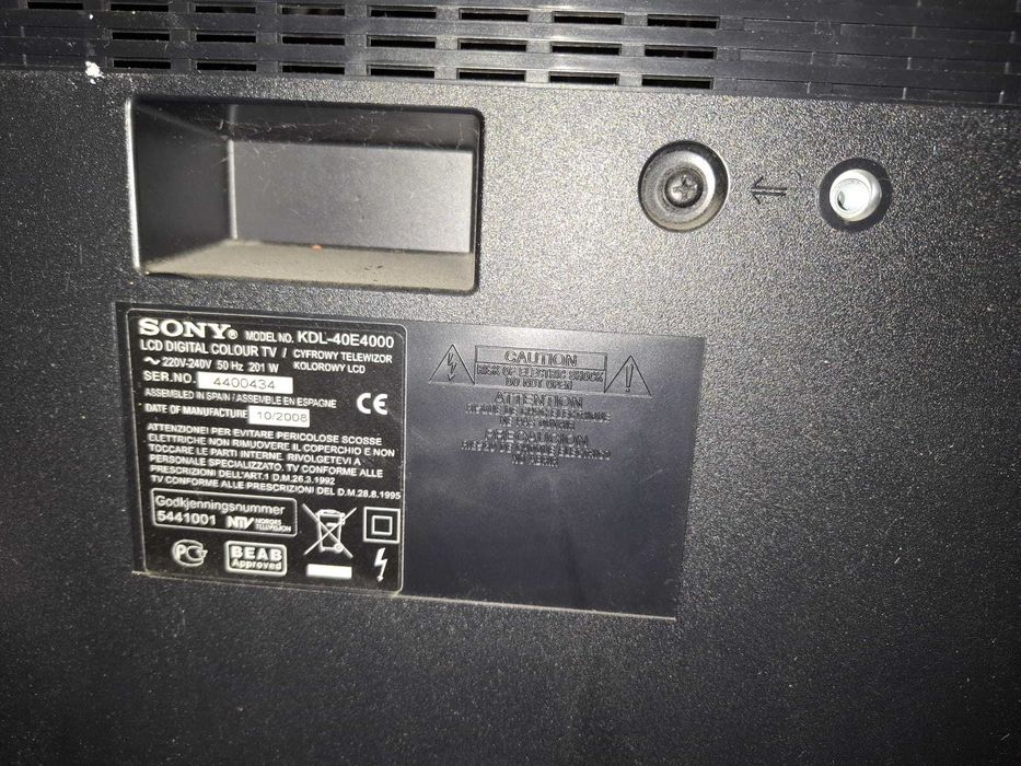 Telewizor Sony Bravia 40 cali