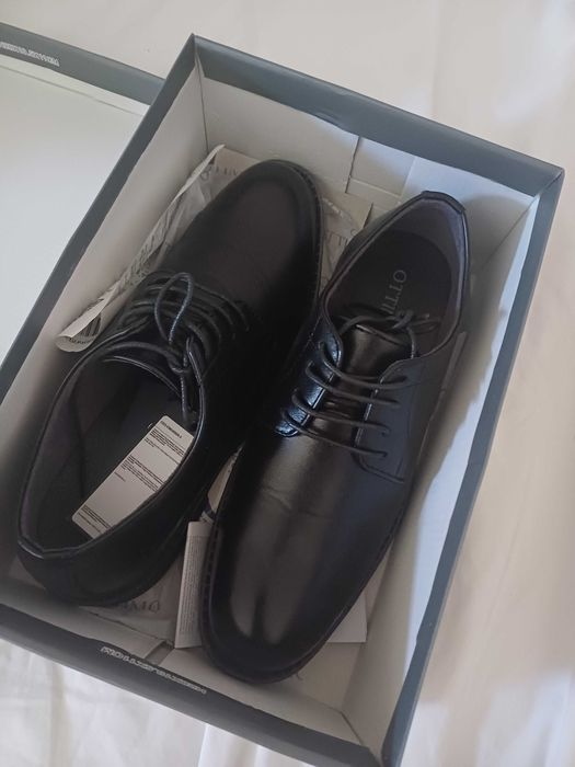 Półbuty pantofle eleganckie dla chłopca