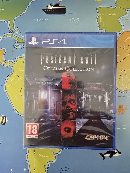 Jogo Resident Evil Origins Collection Ps4 Selado