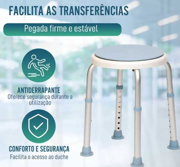 Banco de Banho Giratório - Nunca usado