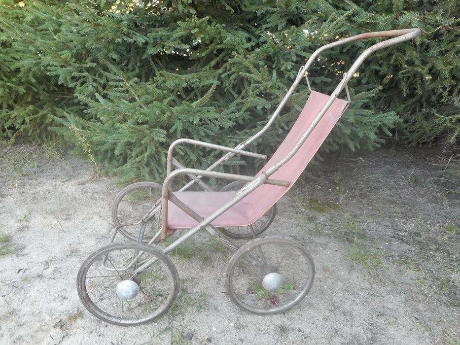 Kultowy wózek spacerówka  lata 60/70  PRL –  rekwizyt