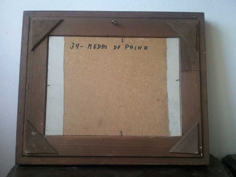 quadros a óleo de pintor reconhecido assinados e datados.