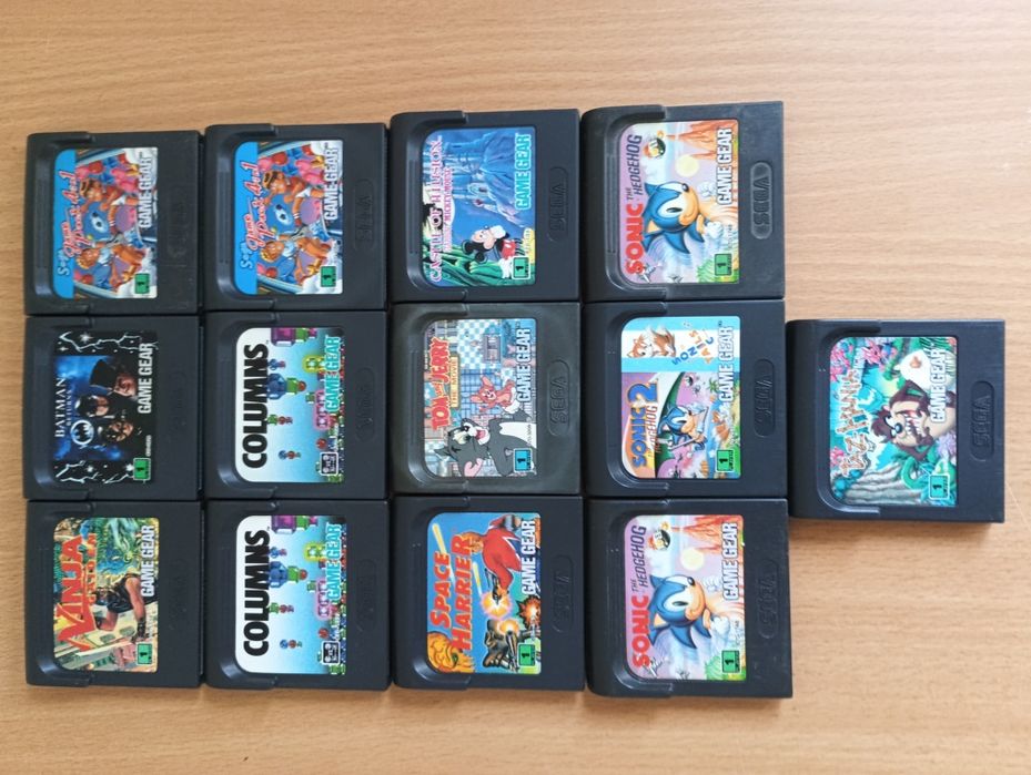 Gry na Sega game gear na sztuki