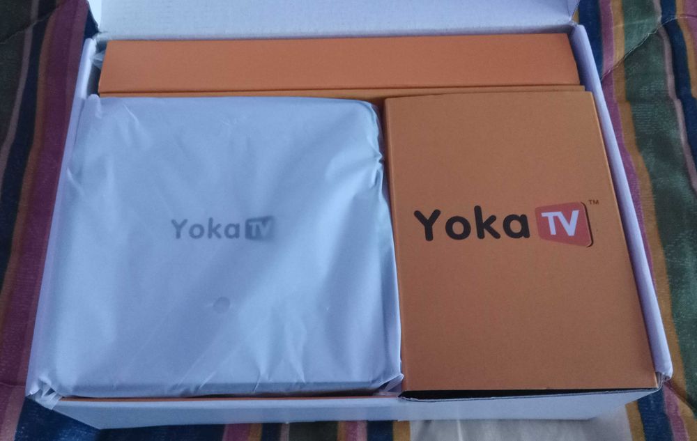 TV Box Yoka - Potente e Completa - Nova!