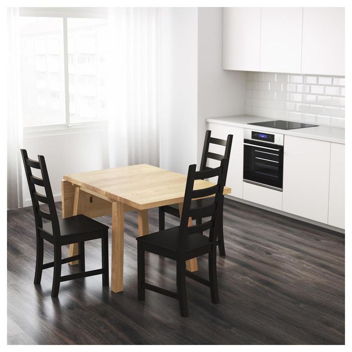 Stół Ikea mockelby stolik drewniany