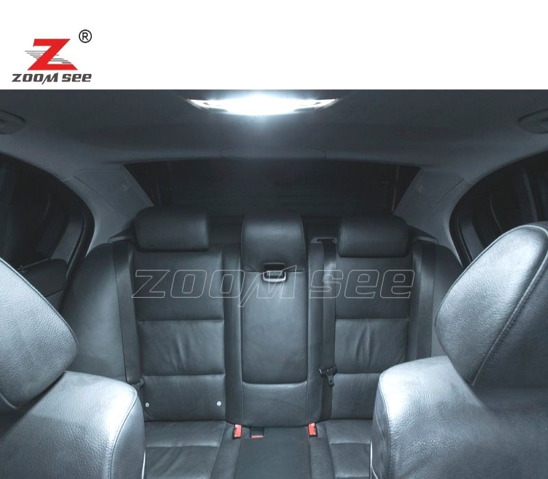 KIT COMPLETO DE 19 LÂMPADAS LED INTERIOR BMW 5 SERIE E34 SALOON 518I 520I 524TD 525I 525IX 525TD 530I 535I 540I M5 1988-19