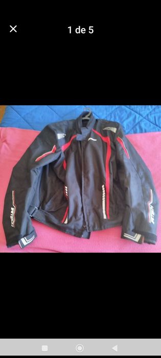 Vendo casaco motard  impecável