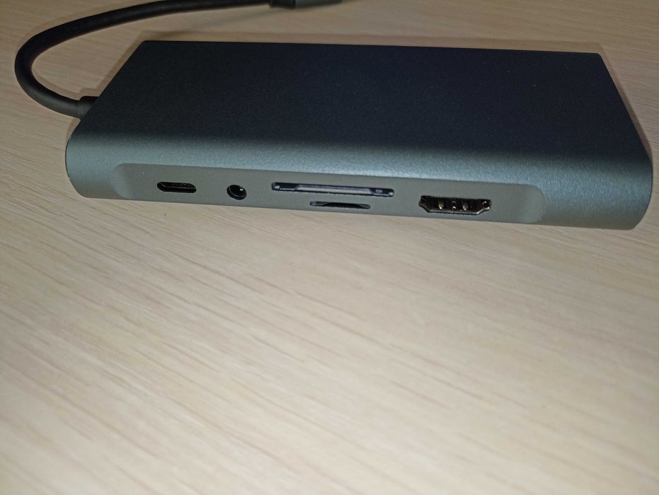Адаптер USB хаб 11 в 1 (Type-C)