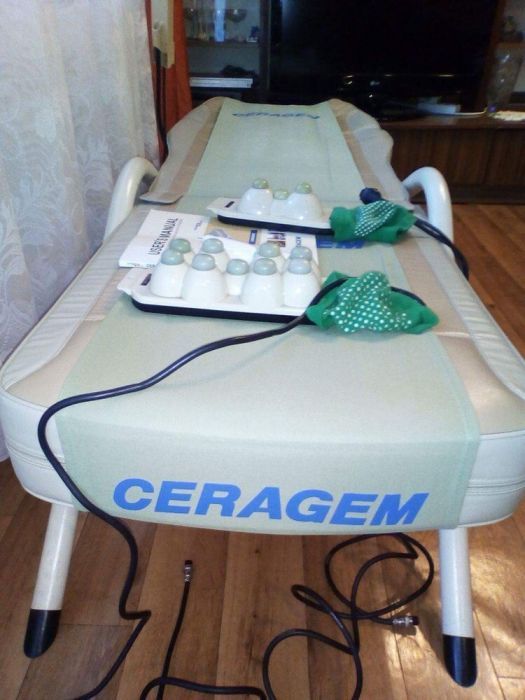 CERAGEM Łóżko masujące leczniczo rehabilitacyjne jak nowe z salonu