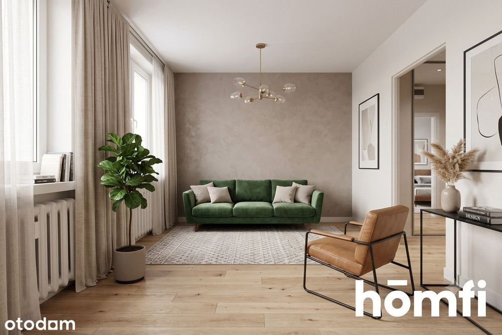 2 pokoje z oddzielną kuchnią |1 piętro | loggia