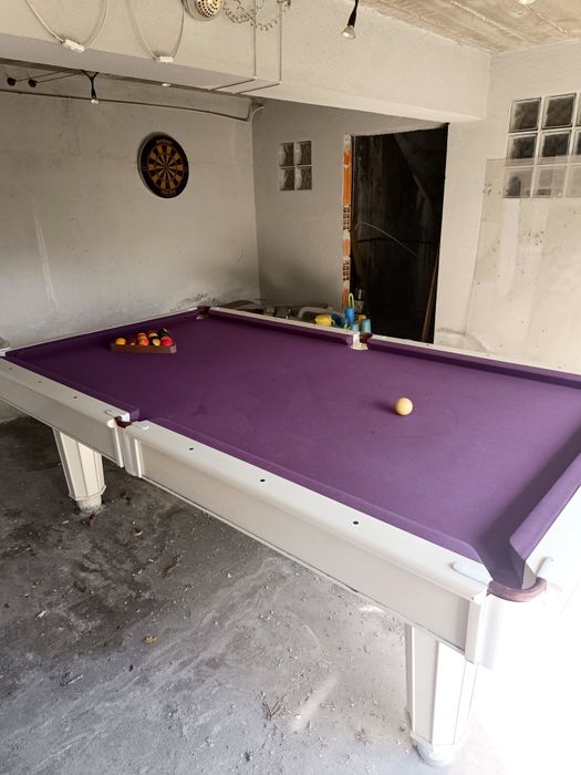 Mesa de snooker em Madeira maciça