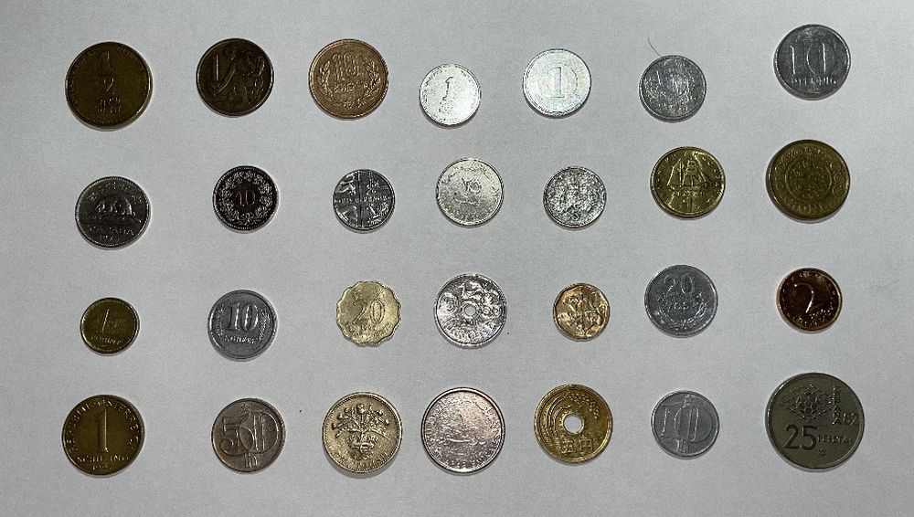 Монеты разных стран