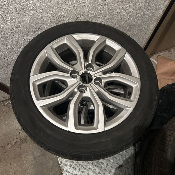 Jogo de 4 Jantes Originais Renault 16" (4x100) + Pneus 195/55 R16